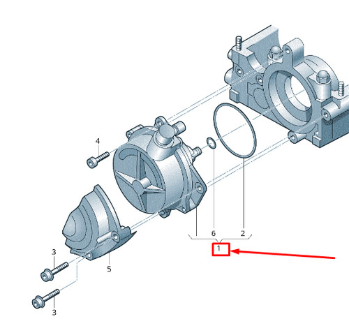 Audi vacuum pump - q7,