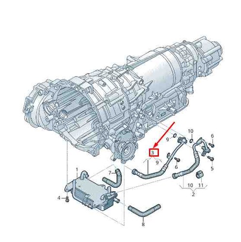 Audi gearbox oil - 4m,