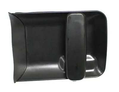Door handle left - left, black