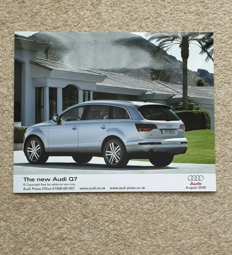 Genuine audi press - genuine,